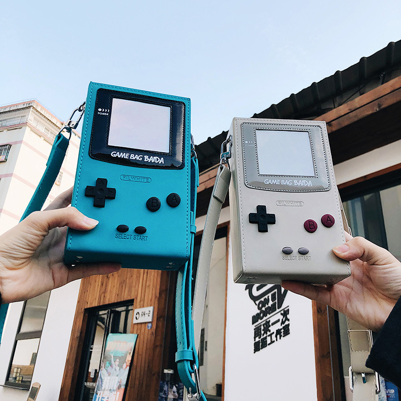 Vintage Game Collection - Unique Creative Game Console Shaped Crossbody