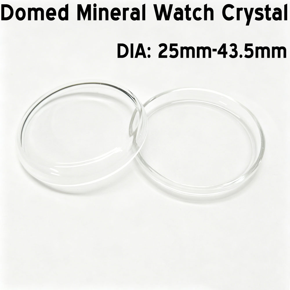 Vintage Watch Crystal - Lid Shaped High Domed Mineral Watch