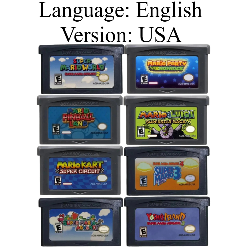 GBA Game Cartridge Cards EUR & - Vintage Game Collection review and price