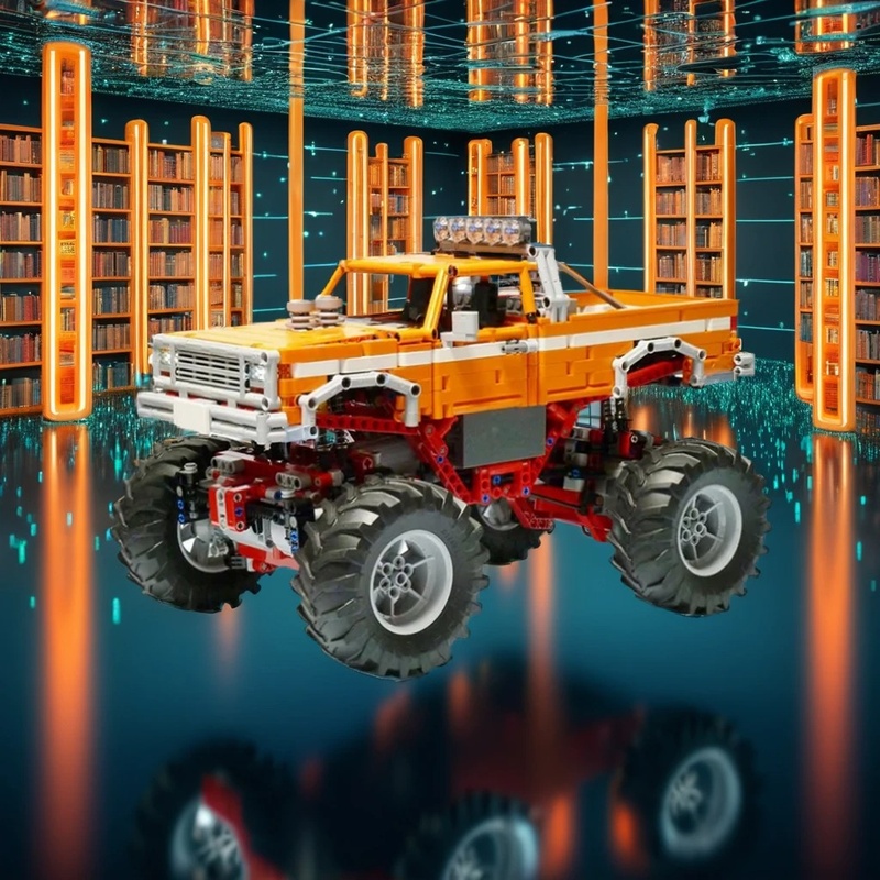 1683pcs MOC Technical Vintage  - Vintage Collectible Trucks review and price