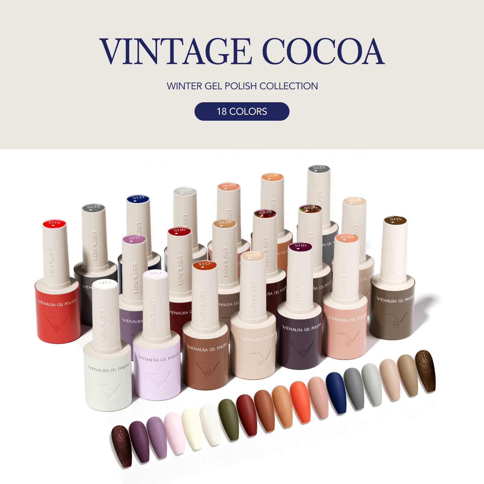 VENALISA V7 Gel Nail Polish 18 - Collectible Vintage Lamps review and price