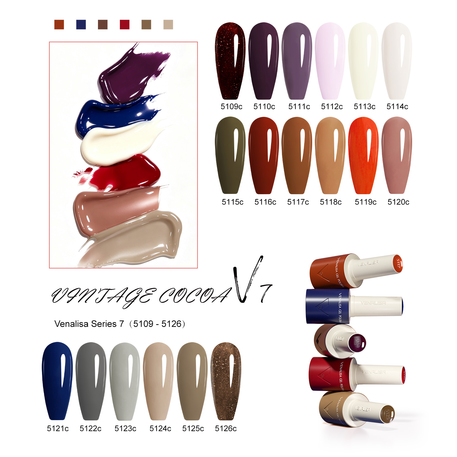 VENALISA V7 Gel Nail Polish 18 - Collectible Vintage Lamps review and price