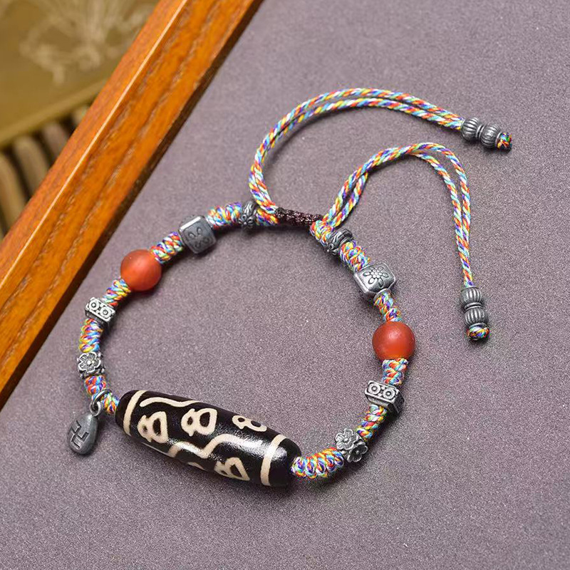 Natural Agate Fortune God Bead - Collectible Vintage Matches review and price