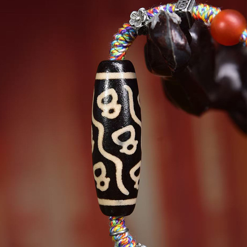 Natural Agate Fortune God Bead - Collectible Vintage Matches review and price