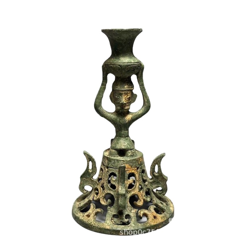 Antique Sanxingdui replica of  - Collectible Vintage Lamps review and price