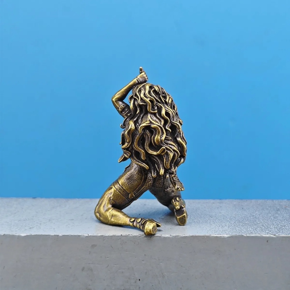 Vintage Brass Kneeling Fantasy - Vintage Collectible Ornaments review and price