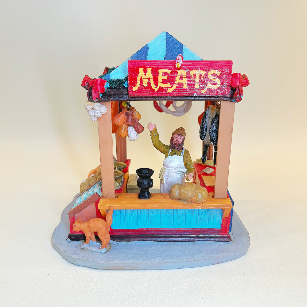 Vintage European Butcher Meat  - Vintage Collectible Market review and price