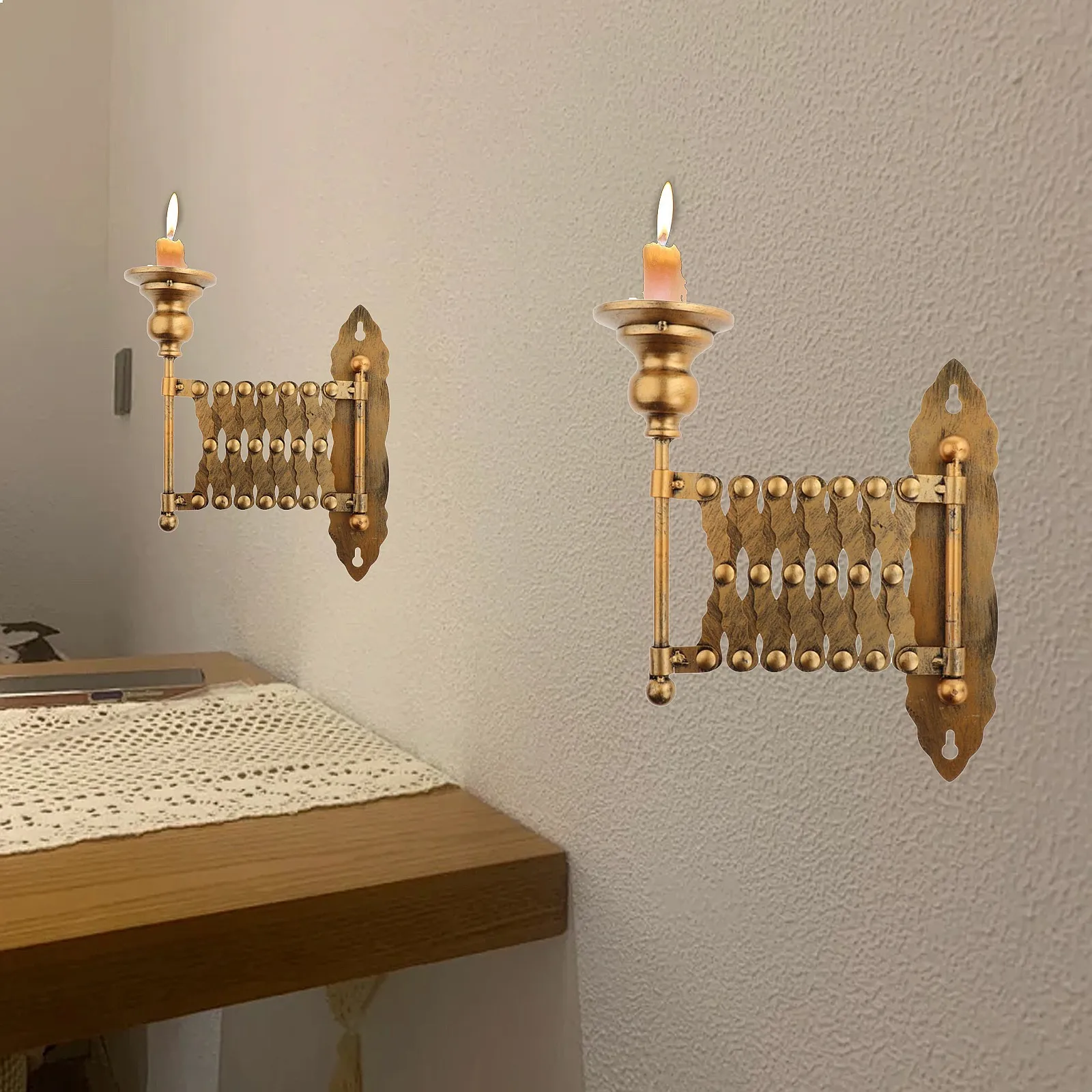 Vintage Expanding Taper Candle - Collectible Vintage Matches review and price