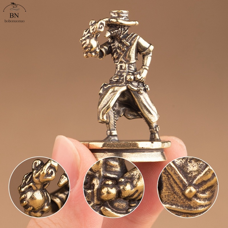 solid Brass Dance Cowboy Figur - Vintage Collectible Ornaments review and price