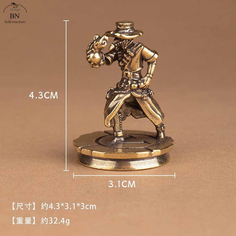 solid Brass Dance Cowboy Figur - Vintage Collectible Ornaments review and price