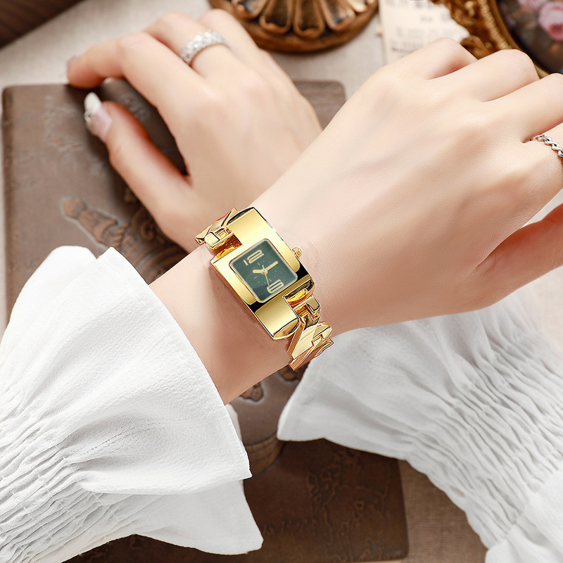 Women Square Quartz Watch Fash - Vintage Watch Crystal review and price