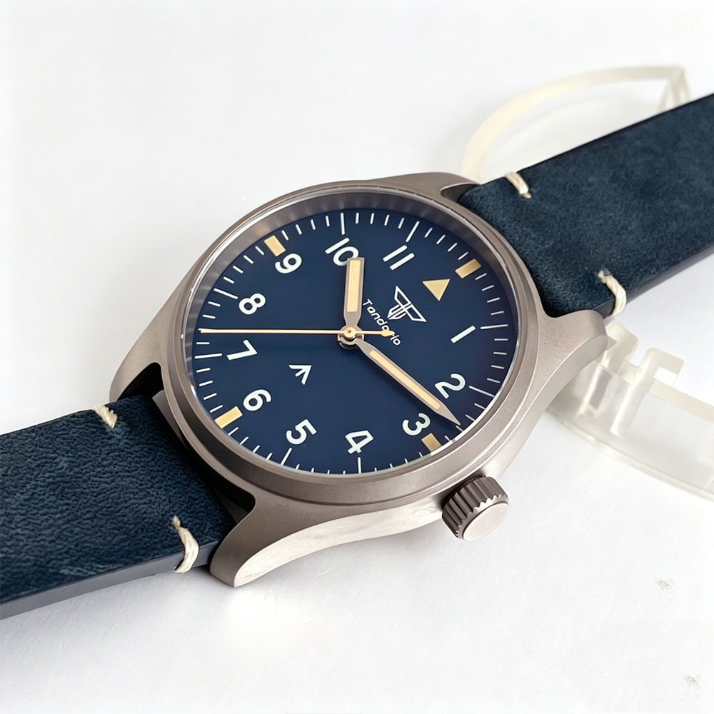 Tandorio 39mm AR Sapphire Tita - Vintage Collectible Watches review and price