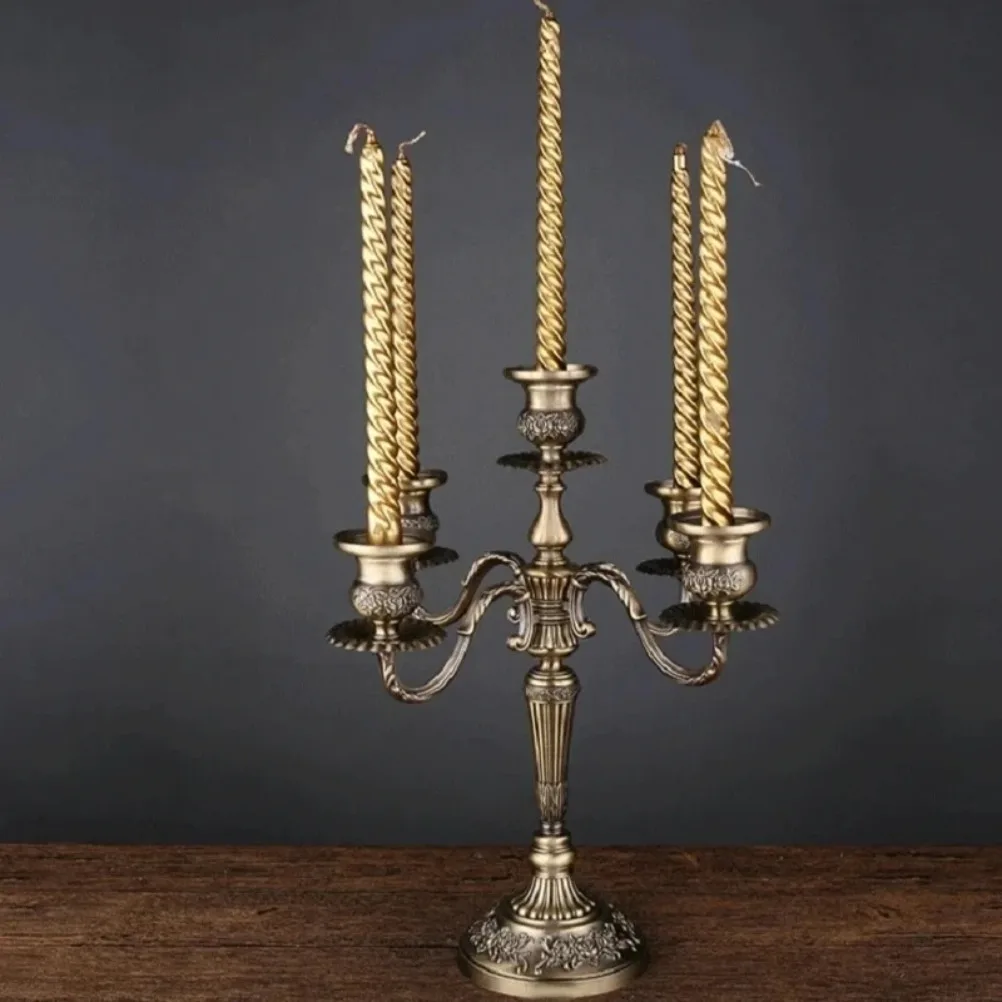 Retro Bronze Candlesticks Meta - Collectible Vintage Matches review and price