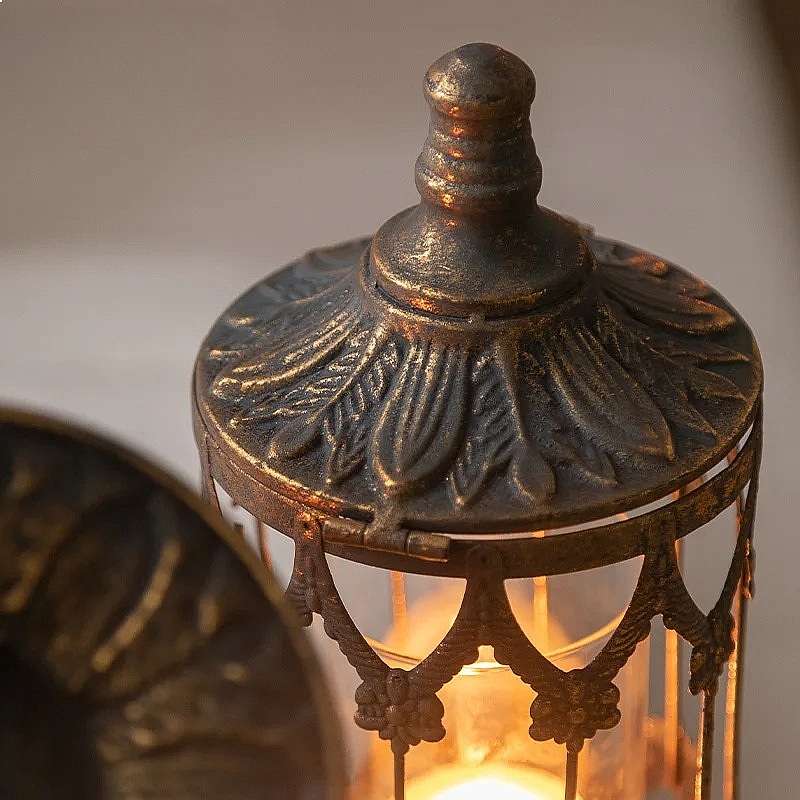 Outdoor Metal Candelabra Rainp - Collectible Vintage Matches review and price