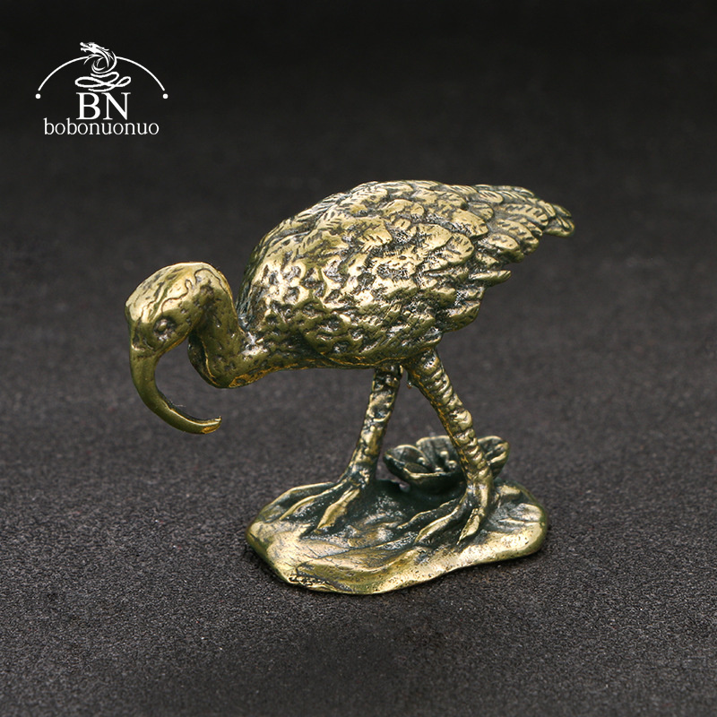 Brass Vintage Long-billed Cran - Vintage Collectible Ornaments review and price