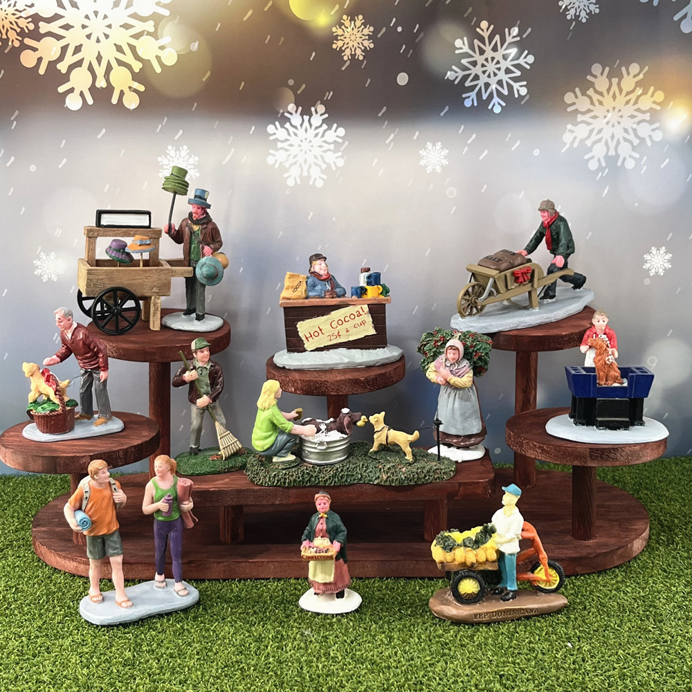 Vintage Christmas Village Figu - Vintage Collectible Market review and price