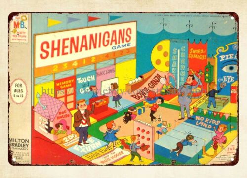 Shenanigans Board Game 1964 me - Vintage Collectible Board Games review and price