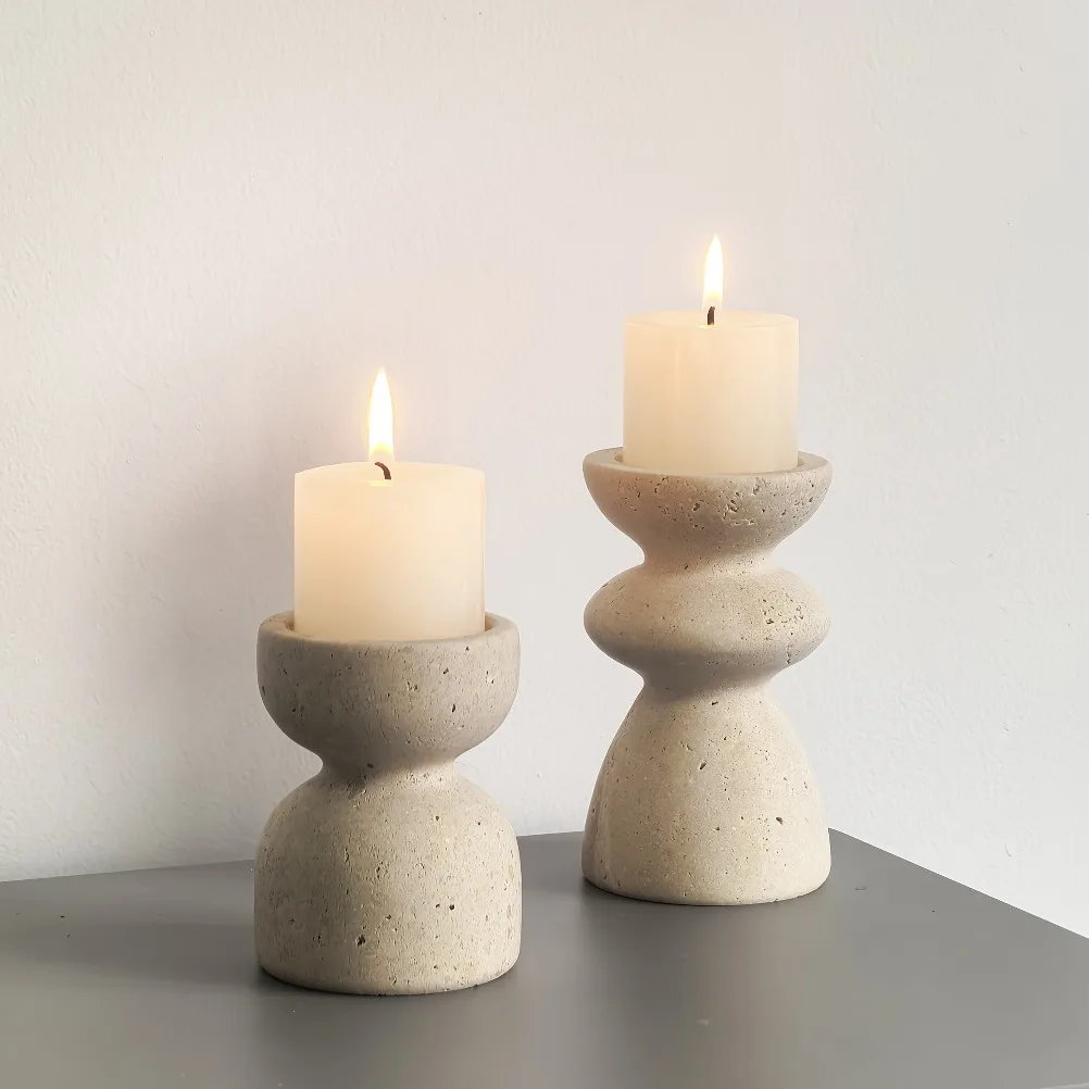 Vintage Marble Candle Holder C - Collectible Vintage Matches review and price