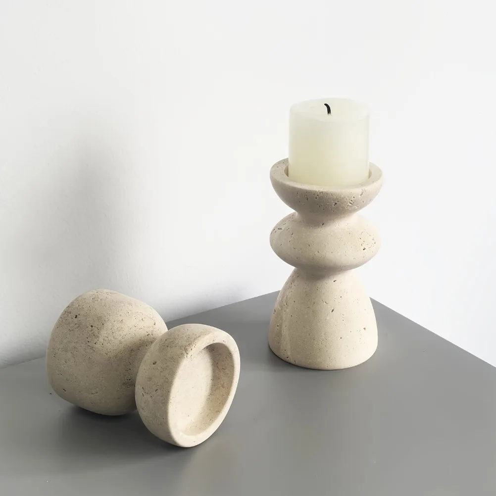 Vintage Marble Candle Holder C - Collectible Vintage Matches review and price