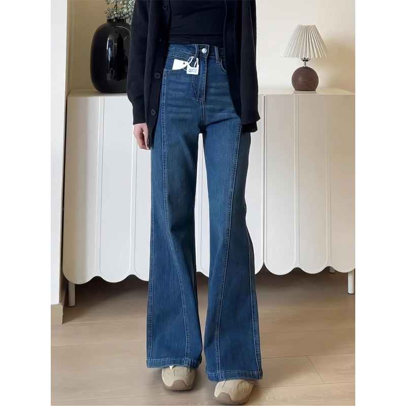 Autumn Elastic Bell Bot Jeans  - Collectible Vintage Matches review and price