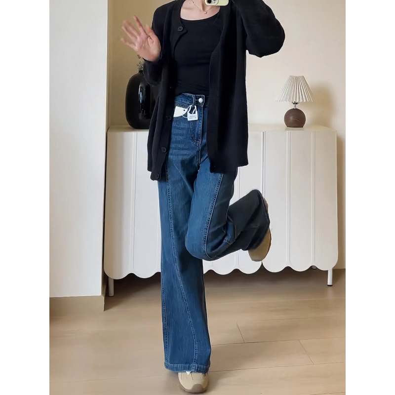Autumn Elastic Bell Bot Jeans  - Collectible Vintage Matches review and price