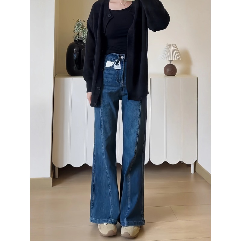 Autumn Elastic Bell Bot Jeans  - Collectible Vintage Matches review and price