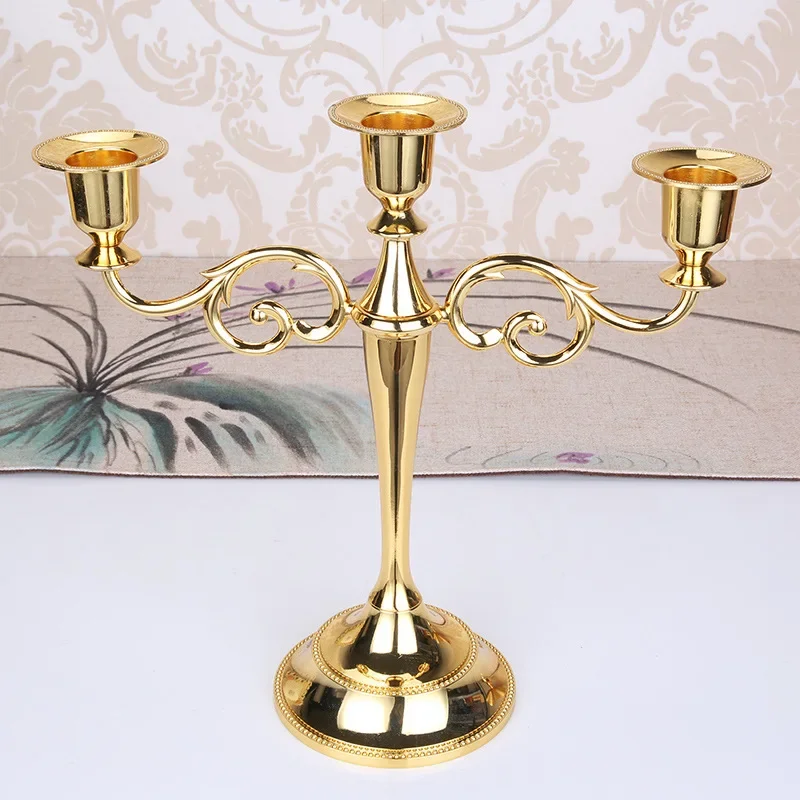 Antique Brass 3-Arm Candelabra - Collectible Vintage Matches review and price